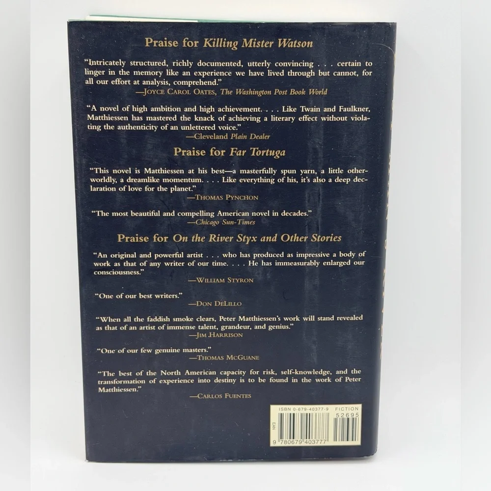 Lost Man's River: A Novel by Peter Matthiessen (Hardcover Book, 1997)